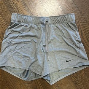 Brand NWT grey Nike Dri-fit training shorts size S